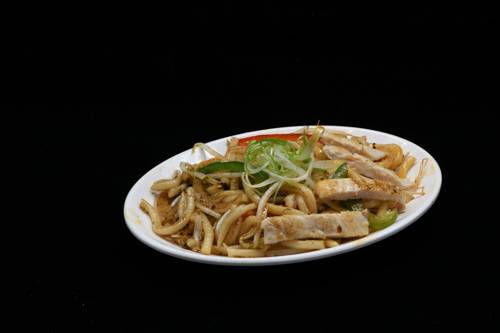 Udon Sauté au Poulet / Chicken Udon 炒鸡乌冬